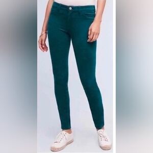 Pilcro And The Letterpress By Anthropologie Serif Teal Cords Size 28